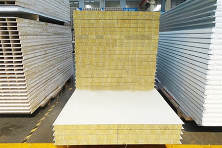 净化岩棉板生产